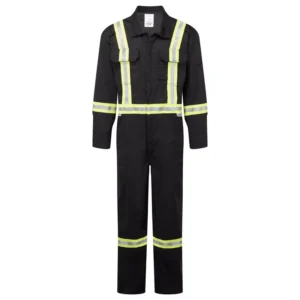 High Quality High Visibility FR Men’s Work Coverall Mechanics Coveralls Workwear with Multi Pockets Fire Proof Coveralls for Men