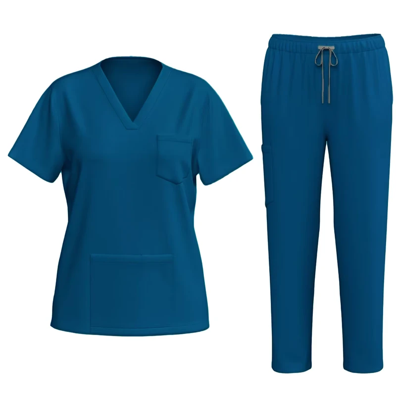 High Quality Hospital Scrubs Doctor Scrub Uniform Doctor Uniform Medical Men Scrubs Uniforms for Men