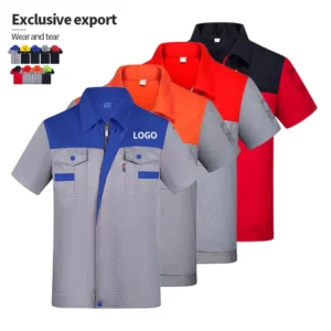 High Quality Industrial Construction Working Clothes Uniform for Engineer Mechanic Workwear Work Uniform Men Overalls