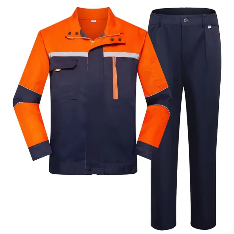 High-Quality-Industrial-Workwear-Long-Sleeve-Breathable-Work-Uniform-Custom-Logo-Factory-Shirt-Repair-Work-Clothes-Suits