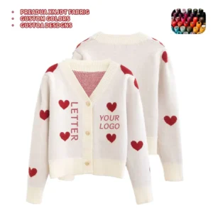 High Quality Lightweight Casual Button up Cardigan Sweater Custom Personalized Solid Color Cable Knit Cardigan Sweater Women