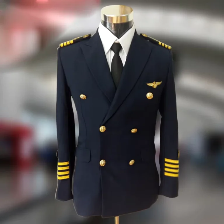 High-Quality-Long-Sleeve-Airline-Pilot-Camouflage-Uniform-With-Factory-Price