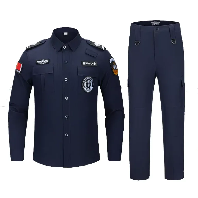 High-Quality-Long-Sleeve-Short-Sleeve-Custom-Security-Office-Guard-Uniform-Security-Guard-Uniforms-Short-Sleeve-Shirts-Quick-Dry