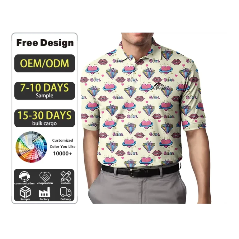 High-Quality-Man-Short-Sleeve-Tops-Casual-Plain-Dyed-Business-Shirt-Ice-Silk-Polo-T-shirt-Custom-logo-Custom-Style