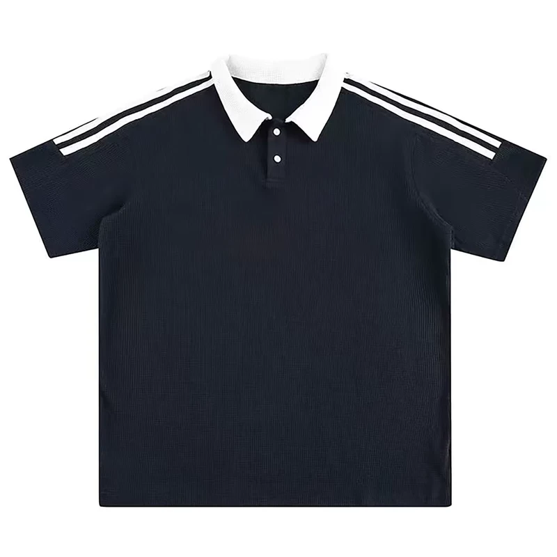 High Quality Men's Customizable Polyester Cotton Blended Summer Polo Shirts