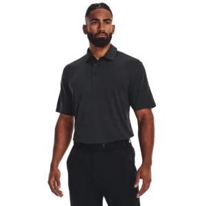 High Quality Men’s Knitted Polo Shirt Short Sleeve Sporty Golf Polo Breathable Knitted Fabric Men’s Tops