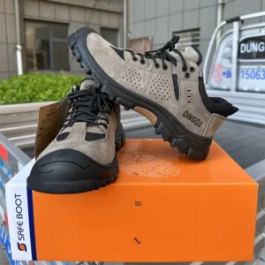 High Quality Men’s Safety Shoes Anti-Smashing Steel Toe for Construction Industrial Work Foot Protection