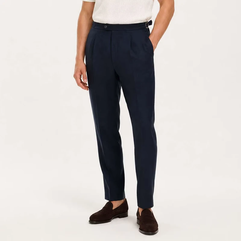 High Quality Multi Solid Color Trousers Straight Fit Custom Chino Pants Men Overalls Wrinkle-resistant Lightweight Formal Men's
