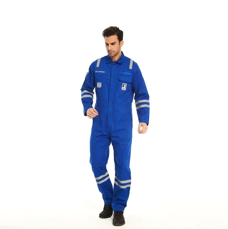 High-Quality-Navy-Blue-100-Cotton-Reflective-Safety-Mining-Welder-Welding-Fire-Proof-Flame-Retardant-Anti-Static-Coverall