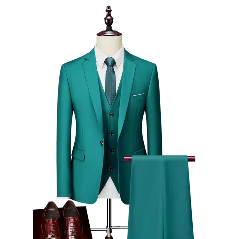 High-Quality-One-Button-Men-Wedding-Suit-Set-3-Pieces-Blazer-Pants-Vest-Set-Man-Business-Formal-Suit
