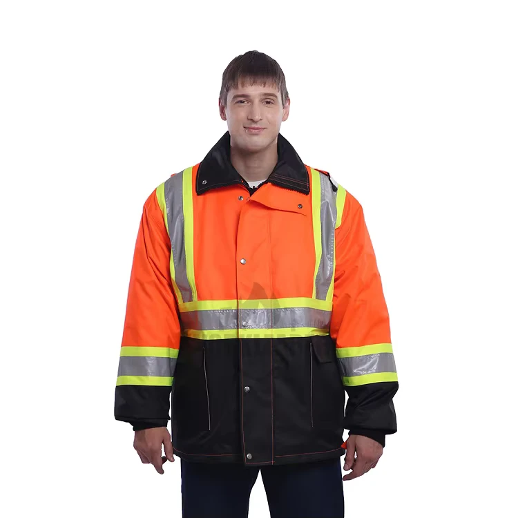 High Quality PU Waterproof Windbreaker Jacket with Welded Seams and Type 2 Protection for Outdoor Mountain Sports and Work Wear