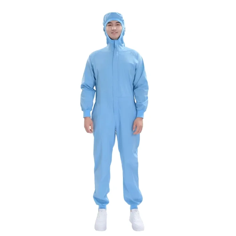 High-Quality-Professional-Unisex-Wine-Red-4-Way-Stretch-Polyester-Dustproof-Protective-Coverall-One-Piece-Workwear-OEM-Supported