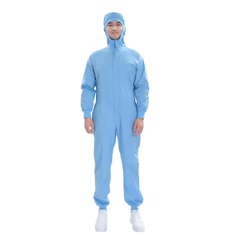 High Quality Professional Unisex Wine Red 4 Way Stretch Polyester Dustproof Protective Coverall One Piece Workwear OEM Supported