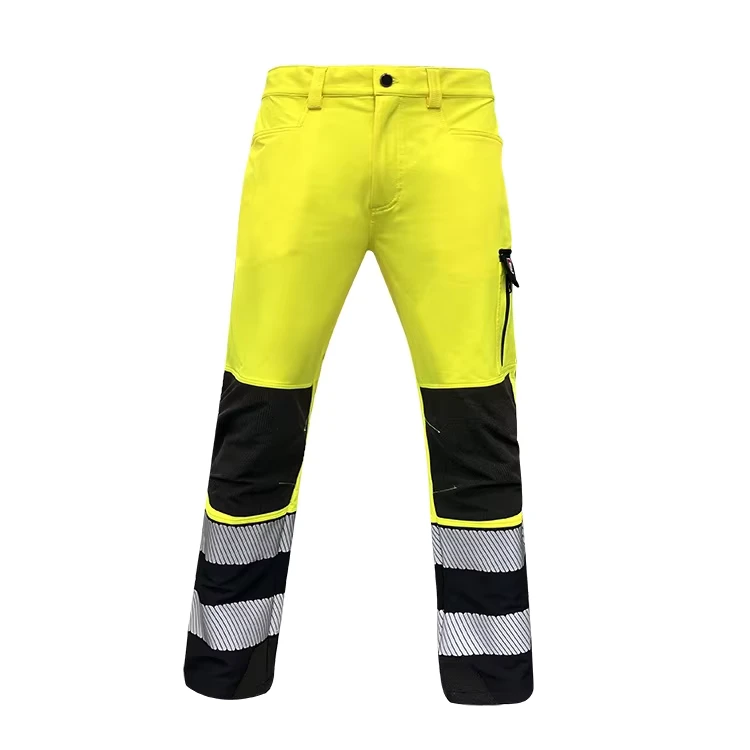 High Quality Safety Work Pants High Visibility Security Pants Men's Trousers