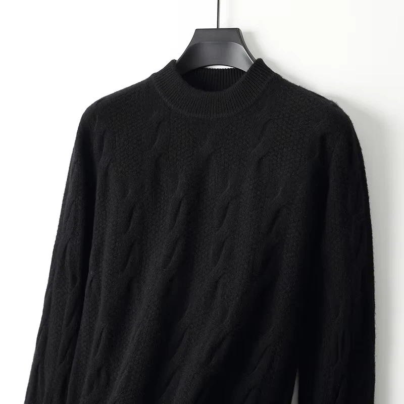 High Quality Wool Sweaters Essential Autumn Winter Available Three Colors Both Men Women Warm Soft Comfortable