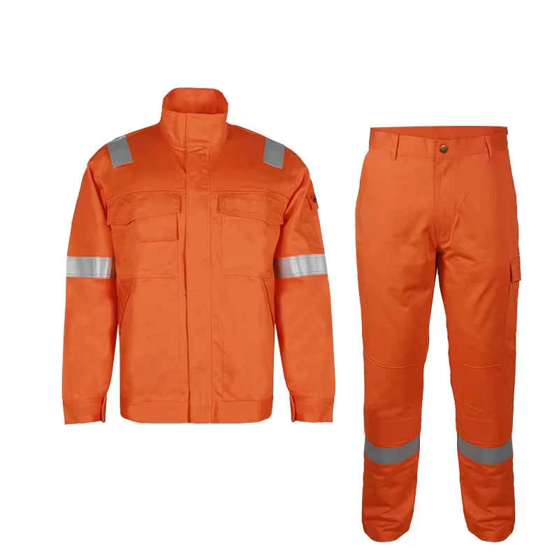 High Quality Work Clothes High visibility Safety Overalls Reflective Fabric High safety Suits Factory Supply Logo