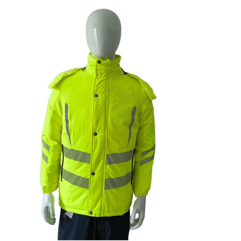 High Safety Value Rain Fleece Lined Tactical Work Uniforms Coats Soft Shell Work Hi Vis Jacket