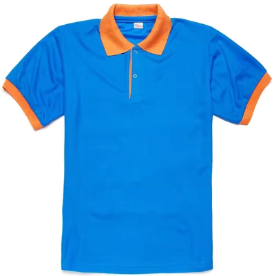 High Street Polyester Spandex V neck and O Neck Basic Button Polo Shirt From Vietnam