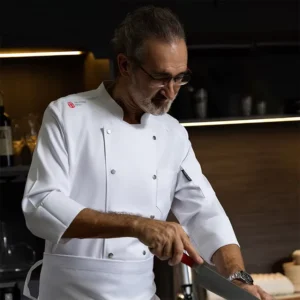 High Temperature Resistant Pastry Dirt-Proof Uniforme Du Chef Hotel & Restaurant Bar Chef Uniform