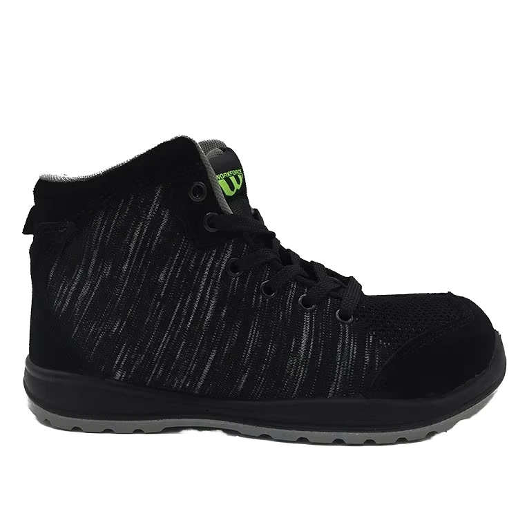 High-Top-Woven-Safety-Shoes-Anti-Smashing-Breathable-Steel-Toe-Lace-Up-Mesh-Lining-PU