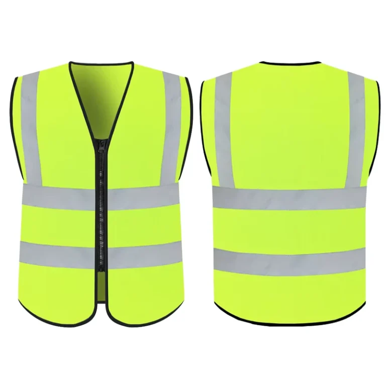 High-Visibility-ANSI-Class-1-Reflective-Safety-Vest-Waterproof-Breathable-Acid-and-Alkali-Resistant