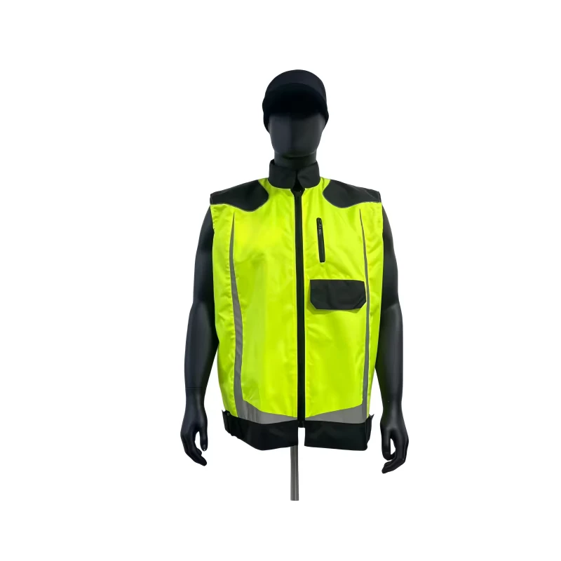 High Visibility ANSI Class 2 EN ISO 20471 Class 2 Reflective Safety Vest