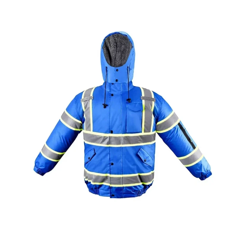 High-Visibility-ANSI-Class-2-Windproof-Thermal-Oxford-Reflective-Safety-Design-Work-Jacket-for-Winter