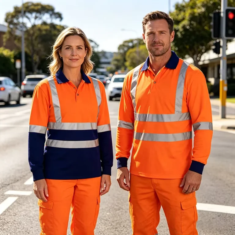High-Visibility-Auto-Repair-Mining-Coal-Construction-Polyester-Hi-Vis-Workwear-Safety-Shirt