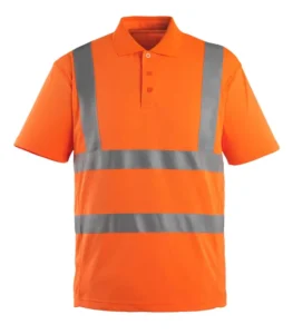High-Visibility Breathable Reflective Short-Sleeve Safety Work Shirt