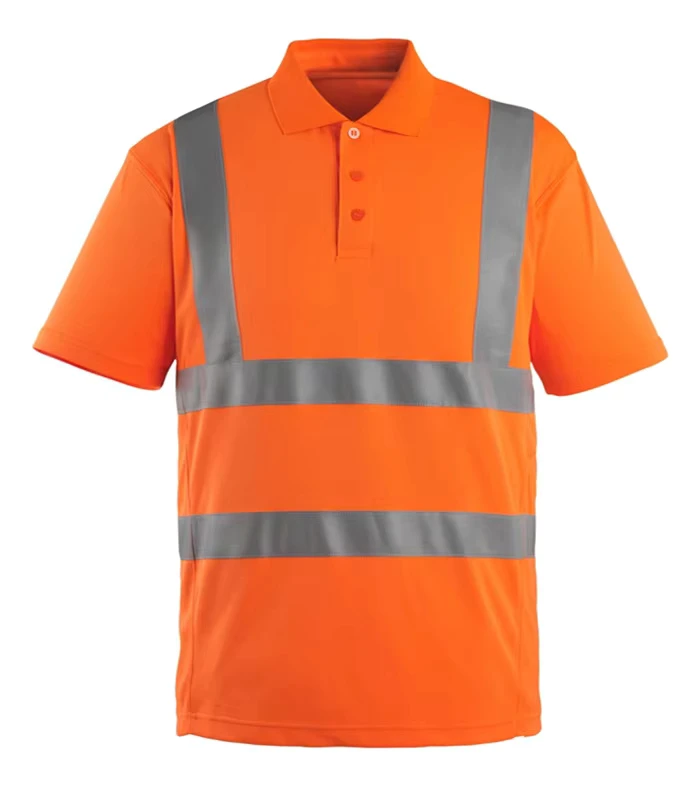 High-Visibility-Breathable-Reflective-Short-Sleeve-Safety-Work-Shirt