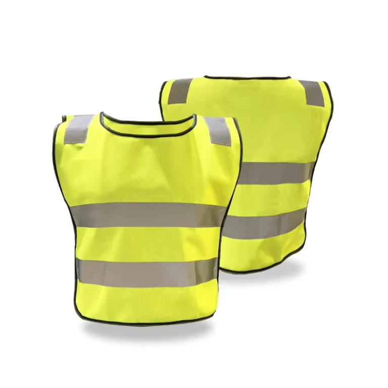High-Visibility-Child-Car-Safety-Warning-Vest-Polyester-Reflective-Elastic-Waist