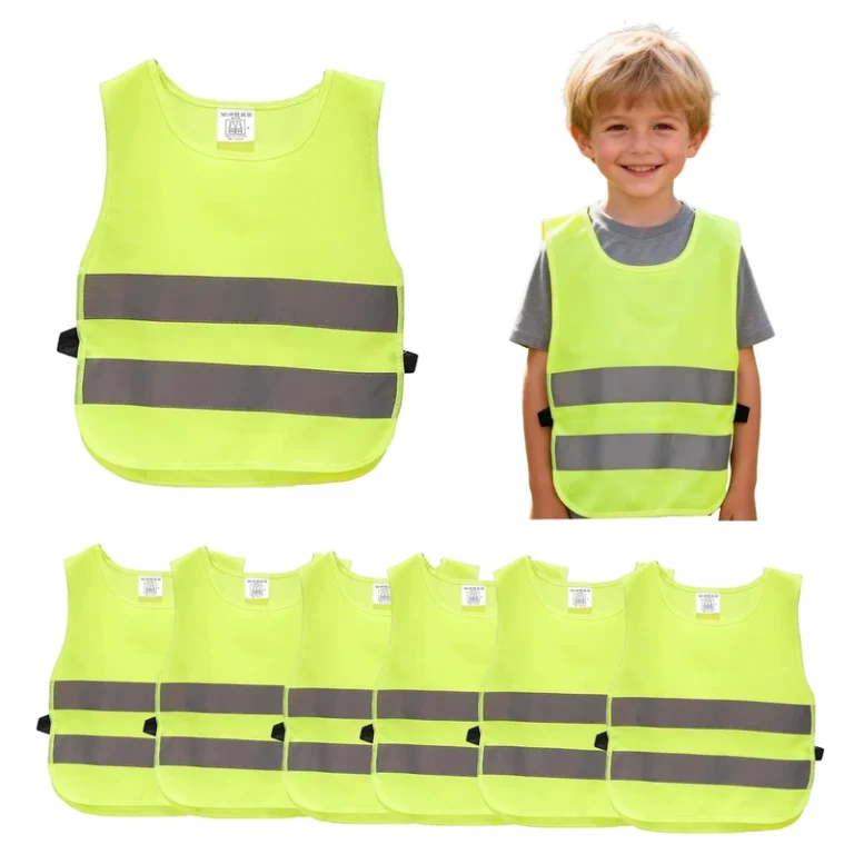 High-Visibility-Children-Warning-Vest-Outdoor-Night-Bike-Riding-Yellow-Safety-Vest-Reflective-with-logo-Kids