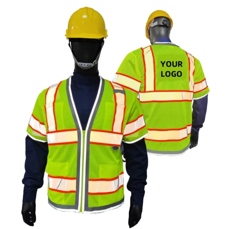High-Visibility-Clothing-Construction-Workwear-Outdoor-Safety-Protection-Ansi-Class-3-OEM-Industrial-High-Reflective-Safety-Vest