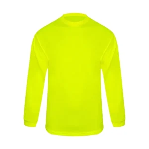 High Visibility Clothing Dry Fit Shirts Long Sleeve Reflective Safety Security Work Construction Safety Shirts