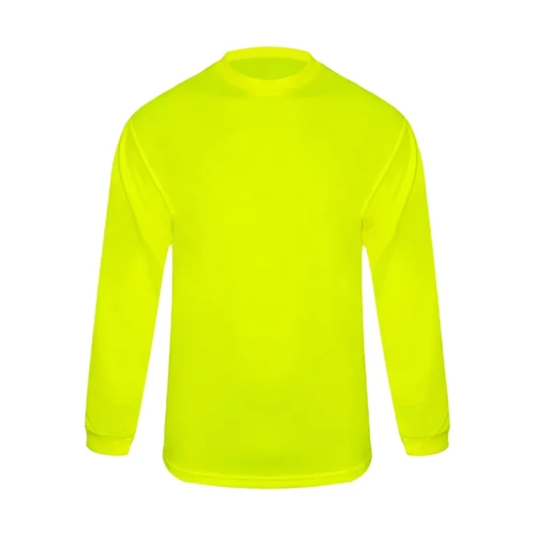 High-Visibility-Clothing-Dry-Fit-Shirts-Long-Sleeve-Reflective-Safety-Security-Work-Construction-Safety-Shirts