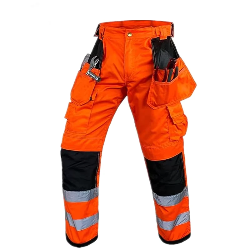 High Visibility Construction Heavy Duty Work Pants