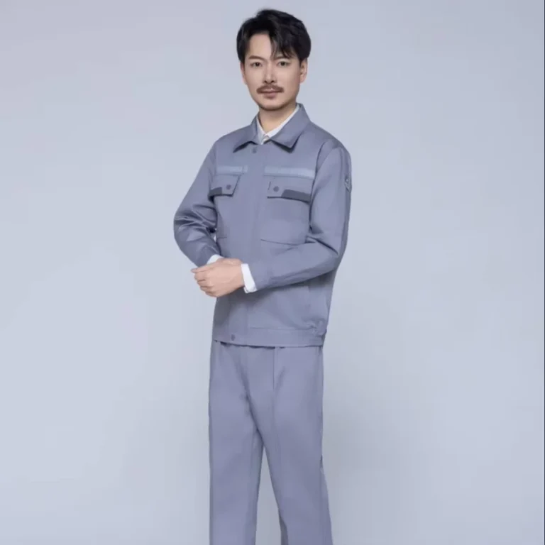 High-Visibility-Cotton-Coverall-Work-Uniform-Zipped-Safety-Suit-Construction-Overalls-Occupational-Safety-Workwear-Uniform