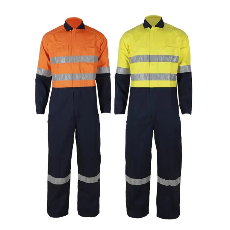 High-Visibility-Coverall-Long-Sleeve-Cotton-Welding-Twill-Overall-Safety-Workwear-Flame-Retardant-Welding-Coverall