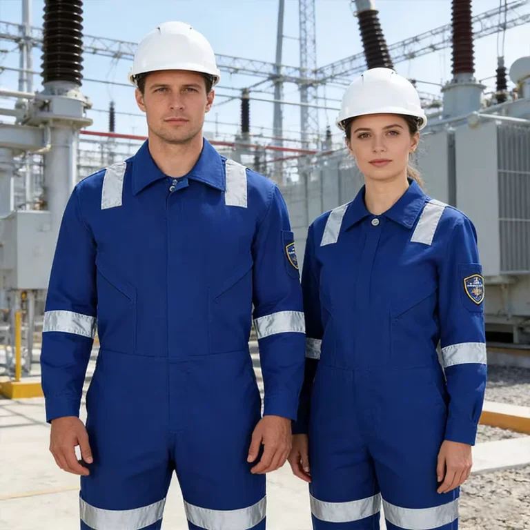 High-Visibility-Flame-Resistant-Fireproof-Work-Uniform-Mining-Coal-Oil-Gas-Safety-Reflective-Hi-Vis-Workwear-FRC-FR-Coverall