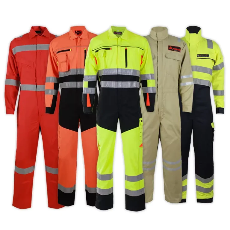 High-Visibility-Flame-Retardant-Safety-Clothing-Hi-Vis-Mid-Weight-Flame-Resistant-FR-Clothing-Coverall