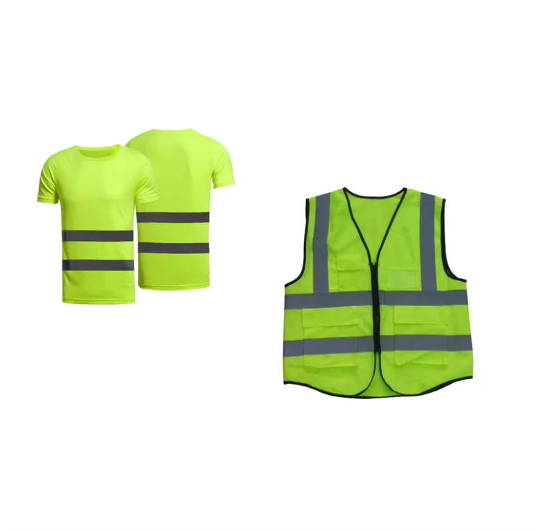 High-Visibility-Fluorescent-Neon-Green-FR-Reflective-Safety-Vest-with-ID-Pocket-for-Motorcycle-and-Construction