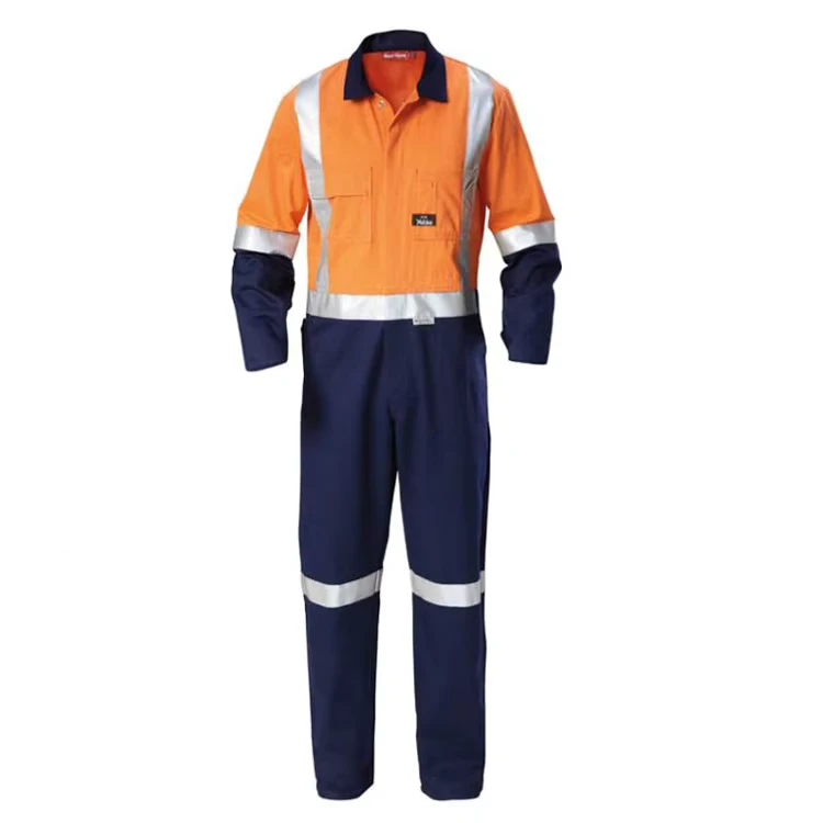 High Visibility Fr Winter Coveralls Industrial Work Clothes Insulated Coveralls for Men for Worker FR Workwear AUS Style