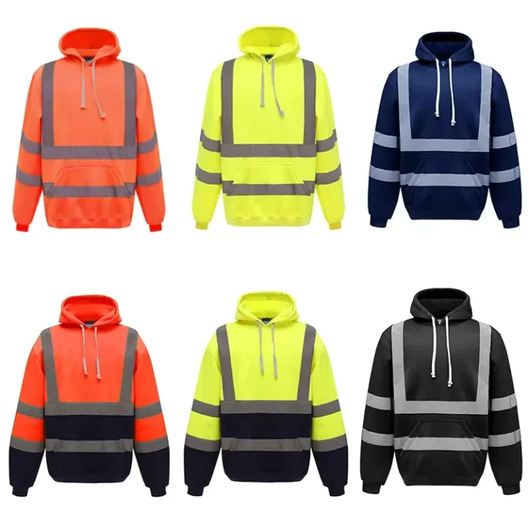High-Visibility-Hoodies-Reflective-Pullover-Sweater-EN-ISO-20471-ANSI-Class-3-Flu-Yellow-Long-Sleeve-Safety-Sweatshirt