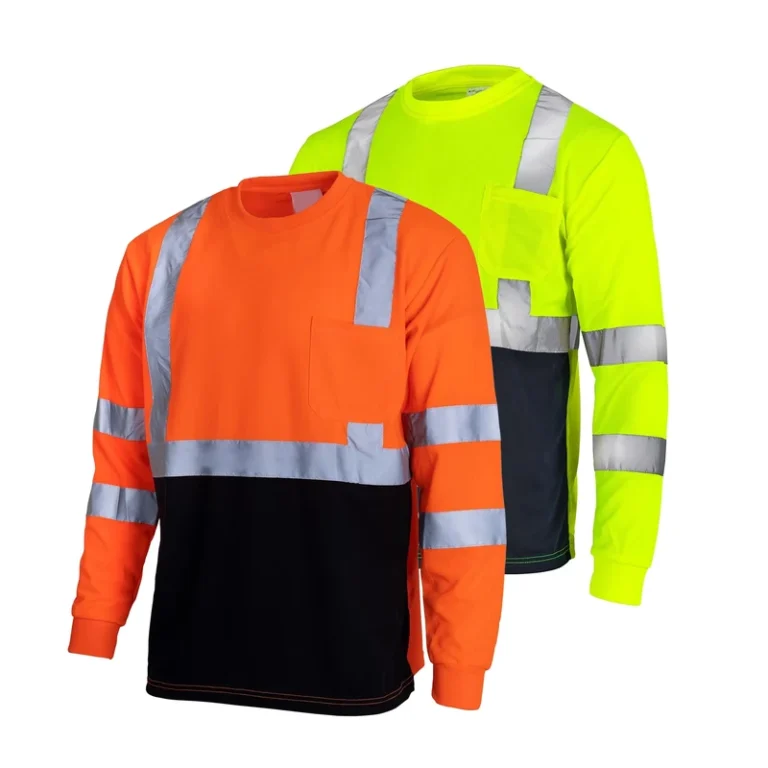 High-Visibility-Men-Construction-Site-Tshirt-Reflective-Fluorescent-Breathable-Long-Sleeve-Hi-Vis-Safety-Work-Shirt-With-Logo