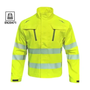 High Visibility Men Safety Winter Waterproof Reflect Jacket
