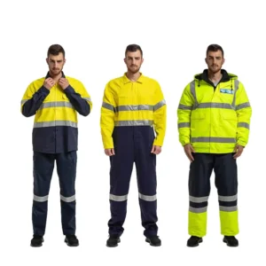 High Visibility Mens Hi Vis Australia Safety Cotton Clothes Workwear for Mining