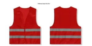 High Visibility Mesh Safety Vest with Grommets and Tool Reinforcement