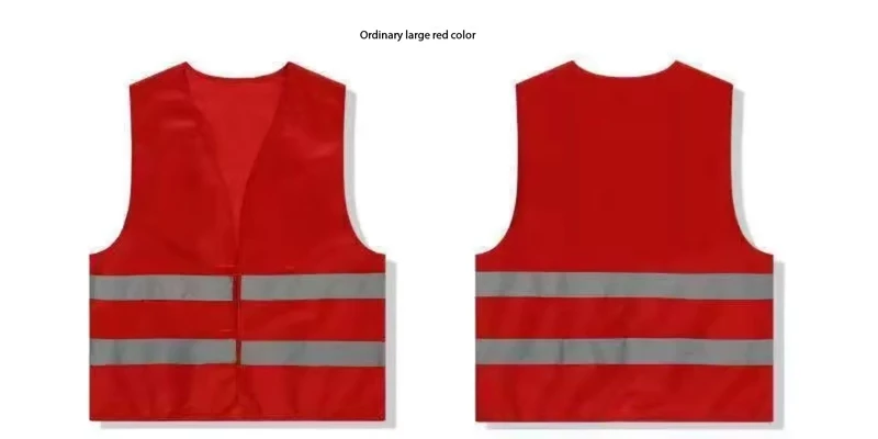 High Visibility Mesh Safety Vest with Grommets and Tool Reinforcement