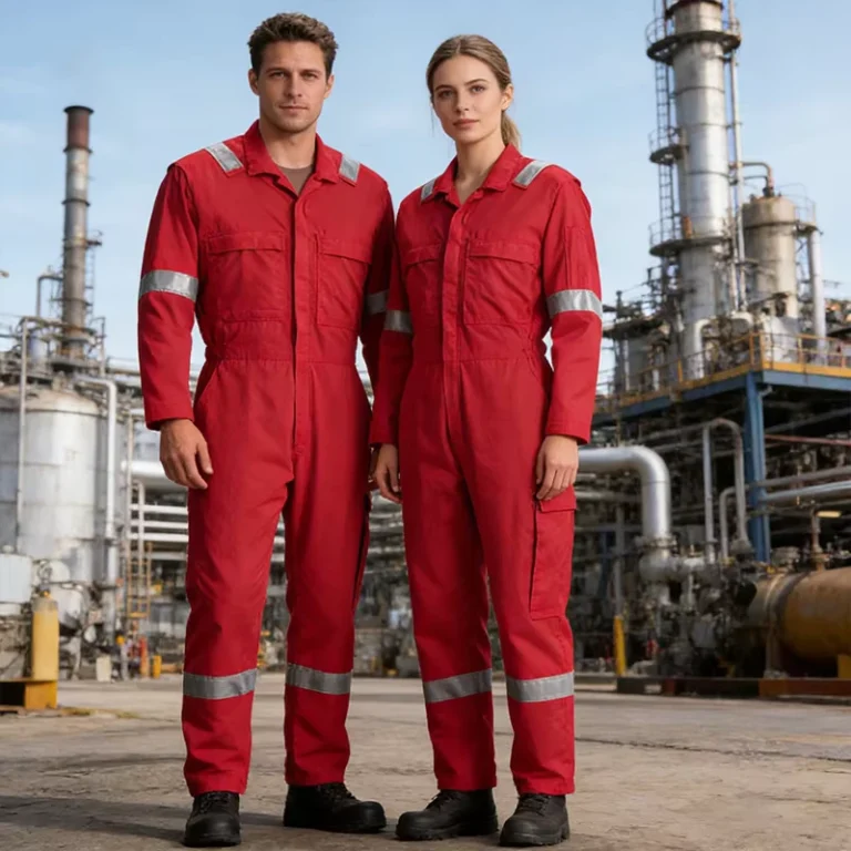 High-Visibility-Mining-Coal-Oil-Gas-Flame-Resistant-Fireproof-Reflective-Safety-Coverall-FRC-FR