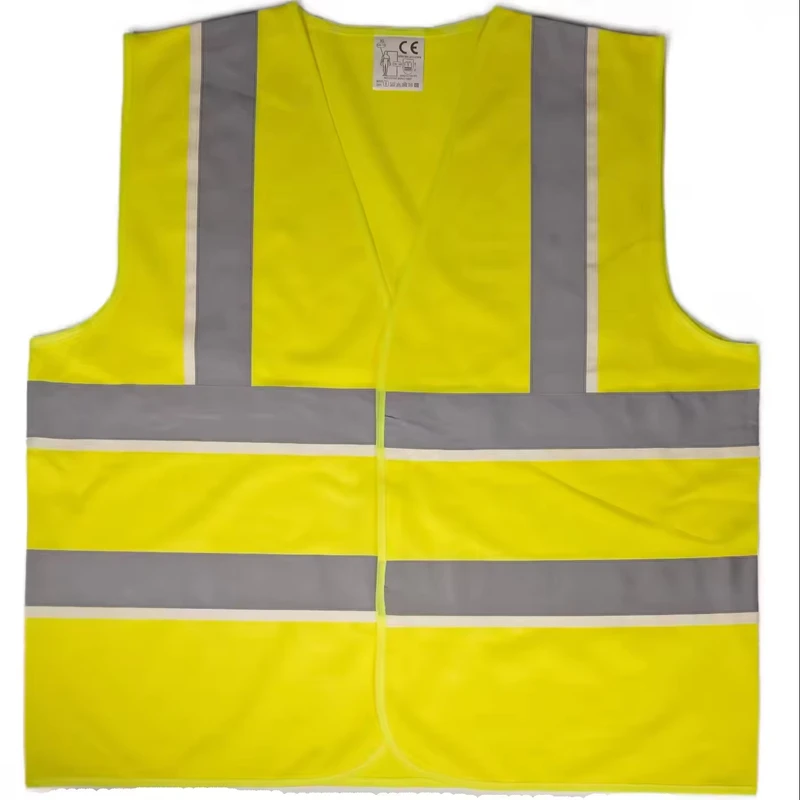 High Visibility Outdoor Reflective Construction Mesh Safety Vest